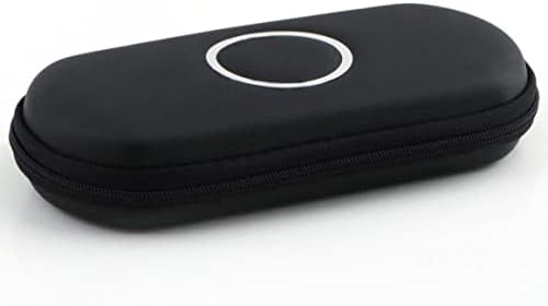 Persdico Hard Carry Zipper Case Gaming Bag for Sony PSP 1000 2000 3000 (Black) - 1