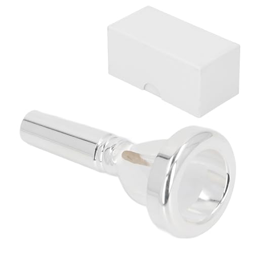 Embout de trombone argent pour baryton et euphonium avec sa boîte