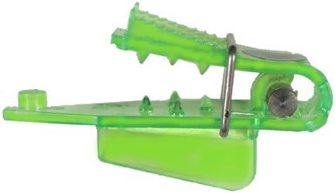 Roto Chip Head Bait Holder with EChip- Pack of 3 with EChip (Chartreuse, 3/4-Inch Wide Head)