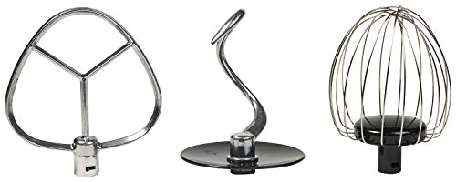 Bestron Küchenmaschine im Retro Design mit Schneebesen, Knethaken und Rührarm, Sweet Dreams, 1200 Watt, Rosa – Bild 6