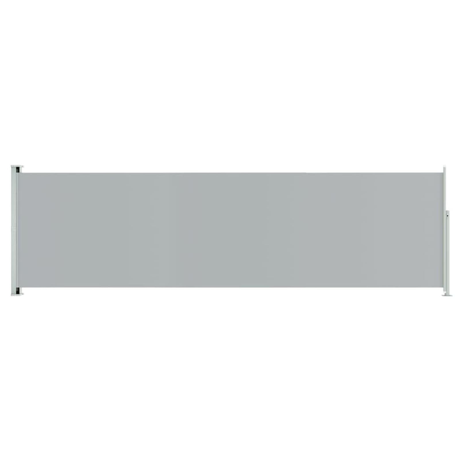 Gecheer Toldo Lateral de Terraza con Retracción Automática - Protección UV y Antiviento, 180 x 600 cm - Gris Modelo YHSLYD-317968ESYJXRXZY