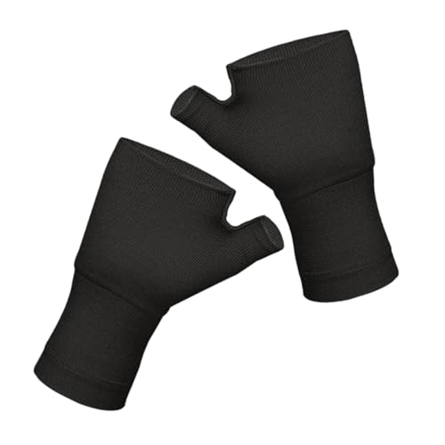 Cabilock Climbing Gloves Wrist Support Breathable Thumb Compression Sleeve for Men Wrist Brace Sleeve for Cycling Hiking Badminton Black One Size Fits