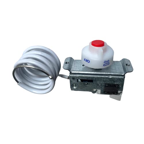 Single Door Refrigerator Thermostat, Compatible with Single Door Refrigerator 165-300 L (Whirlpool Thermostat)