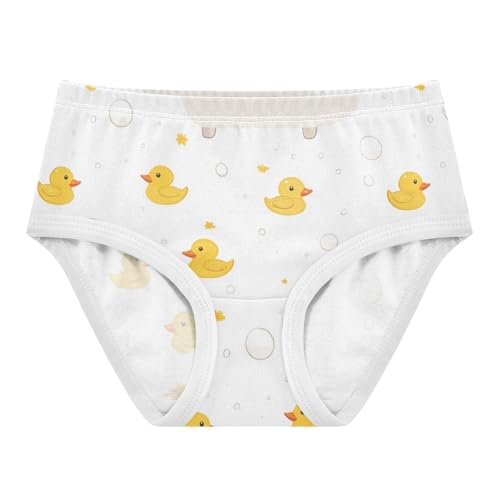 Wusikd Cute Capybara Girls' Underwear Cotton Ducks Girls Briefs Soft Toddler Underwear 2T