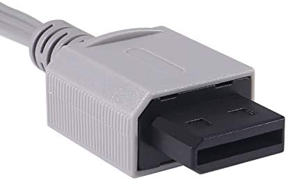 Aokin AV Cable for Wii Wii U, Audio Video AV Cable Cord for Nintendo Wii and Wii U, 1.8M/6FT, Compatible for Television