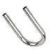 HEEPDD Stainless Steel Fish U Shape Pipe, U Shaped Tube Connector for Aquarium Co2 Oxygen Tubing