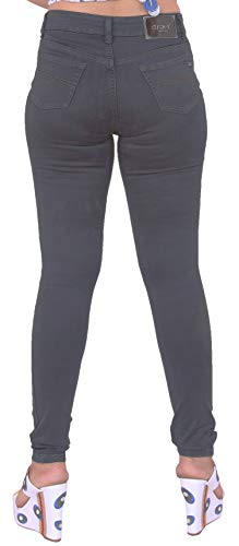 Image of FCK-3 Stretchable Denim Pencil Fit Regular Fit High Waist Jeans for Women