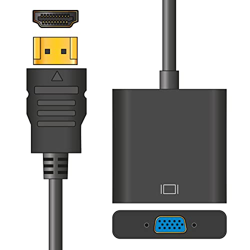 Conversor HDMI a VGA de 140 mm para ver tu ordenador portátil en un monitor antiguo 2