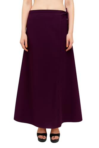 Image of CITIX Pure Cotton Petticoat for Woman Saree | Adujastable Drawstring Waist