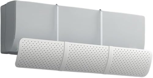 Déflecteur d'air réglable contre le froid direct et filtre coton pour air purifié