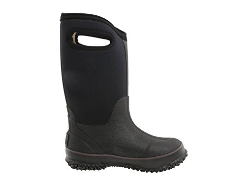 BOGS Classic High Waterproof Insulated Rubber Neoprene Rain Boot, Black, 4 US Unisex Big Kid - Thumbnail 3