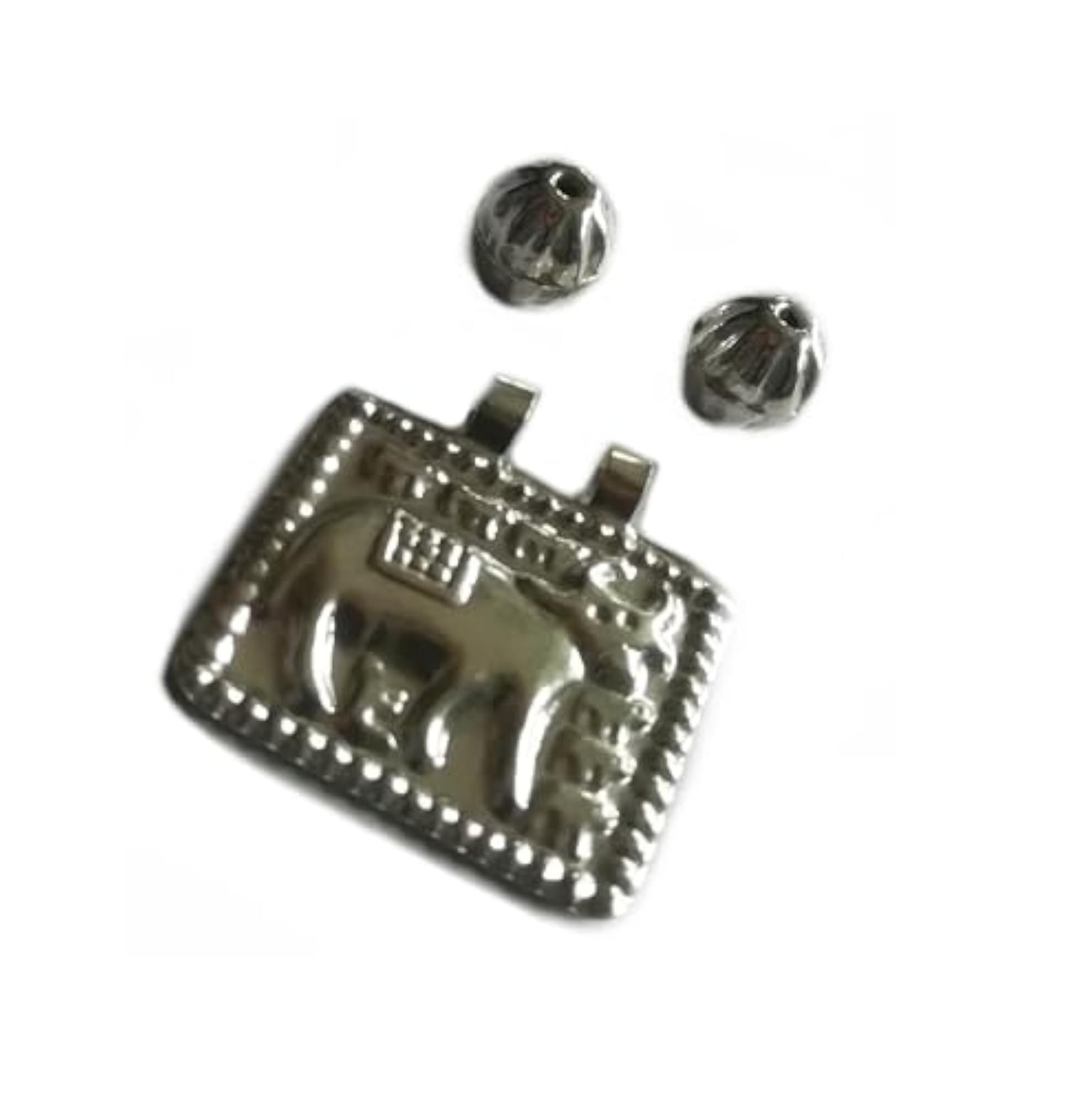 Pure Silver Ahoi Ashtami Ahoi Mata Pendant with Beads