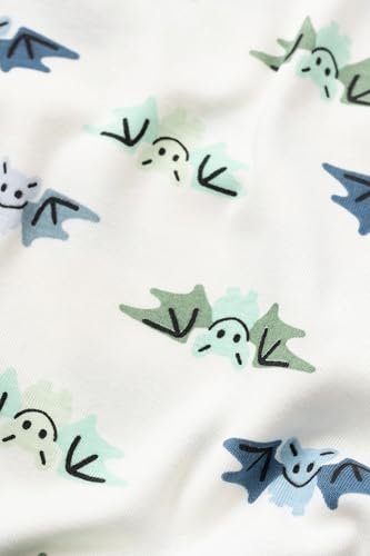 Image of MONICA + ANDY One Piece Baby Pajamas, 100% Organic Baby Clothes for Girls and Boys, Sizes For Newborn and Infant
