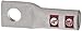 Morris Products 93054 Compression Lug, 1 Hole, Aluminum, 3/0 Str. Wire Range, 1/2" Stud Size