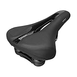 GORIX(ゴリックス)サドル サスペンション 自転車 スプリング付き/肉厚クッション/高反発/穴あき 痛くない シート ロードバイク クロスバイク バネ付き 衝撃吸収 マウンテンバイク ミニベロ おしゃれ スポーツサドル(GC-AirMax A2)