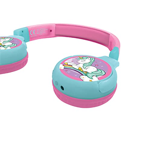 Lexibook Unicorno Cuffie Bluetooth 2-in-1 per