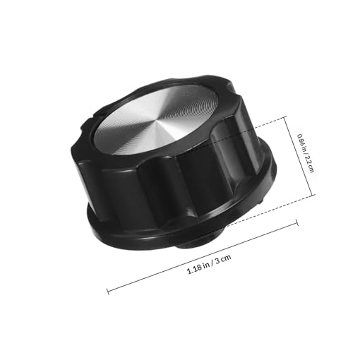 Perilla de control con interruptor giratorio YARNOW para freidora de aire y olla a presión, accesorio de cocina de plástico compatible con horno eléctrico miniatura 2