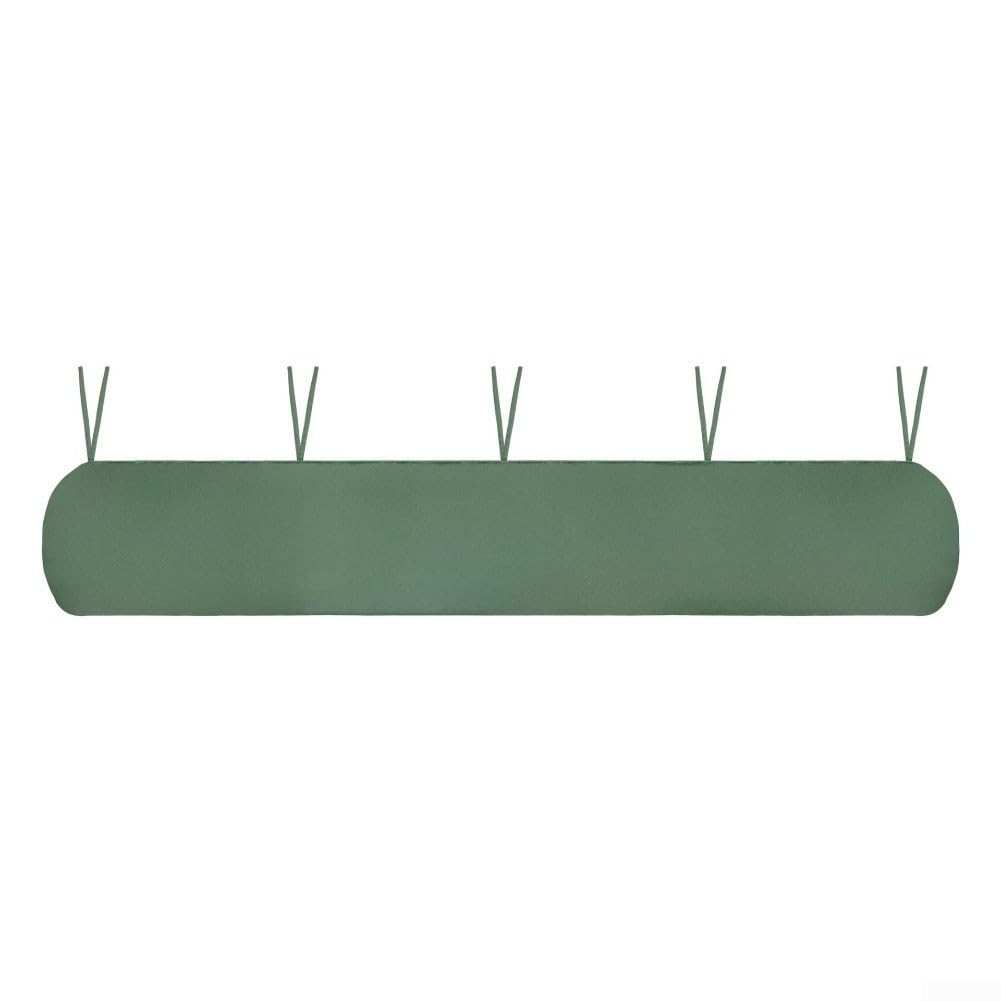 Cubierta para toldo de patio, 210D, impermeable, para jardín, exterior, terraza, retráctil, persiana, cubierta protectora para el sol, color verde (4 m)