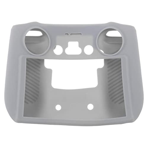 YINETTECH Remote Controller Silicone Case Compatible with Mini 3 Pro Scratch-Resistant Protective Cover Shell Anti-Slip Drone Remote Control Accessories Grey