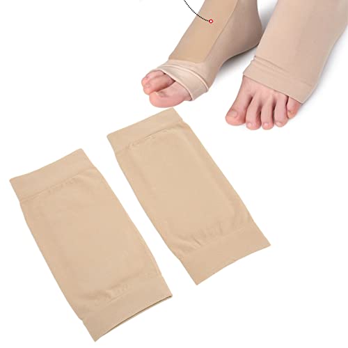 Achillessehnen-Ärmel, Achillessehnenschutz-Ärmel, Achillessehnen-Fersenschutz, Hochwertige Gepolsterte Kompressions-Gel-Ärmelsocke für Kissen, Unisex, Gepolsterte