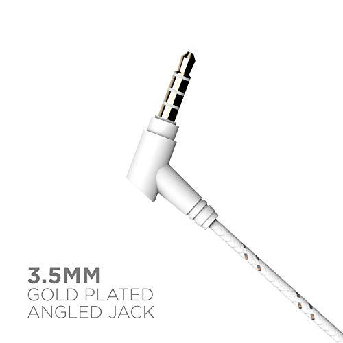 Image of Boat BassHeads 152 in Ear Wired Earphones with Mic(White Pearl)