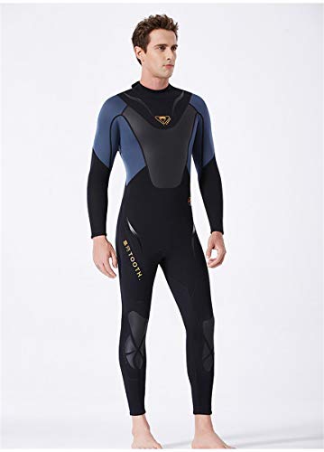Men Fullbody UV Protection Back Zip Surfing 3mm Neoprene Wetsuit for Swimming Diving Water Sports Keep Warm Sailing Clothing in Cold Water3