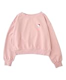ロペピクニック 【HELLO KITTY】ボートネック裏毛プルオーバー レディース GDM16970 ピンク系サブ (65) F