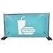 Produktbild DRUCKUNDSO (PVC) Essen & Trinken Bauzaunbanner, Sichtschutz, Windschutz, Zaunblende, Festival Banner, 340 x 173 cm