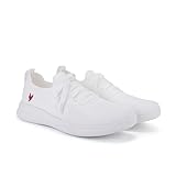 WALK IN PITAS | Sara | Zapatillas de Mujer Casual Tipo Sneaker | Deportivas de Mujer para el Verano sin Cordones | Zapatos y Bambas de PITAS | Blanco 38