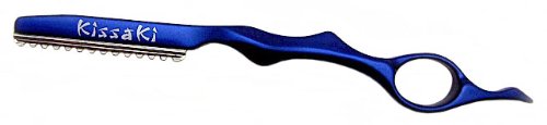 Kissaki Hair Razor Sapphire Blue Pro Hair Lightweight Feather Razor
