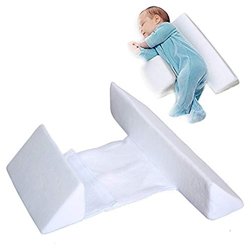 Image of FERPET Bed Rail for Toddlers,Side Sleeper Wedge Chair Positioner Back,Triangle Support Design Chair,Removable and Washable