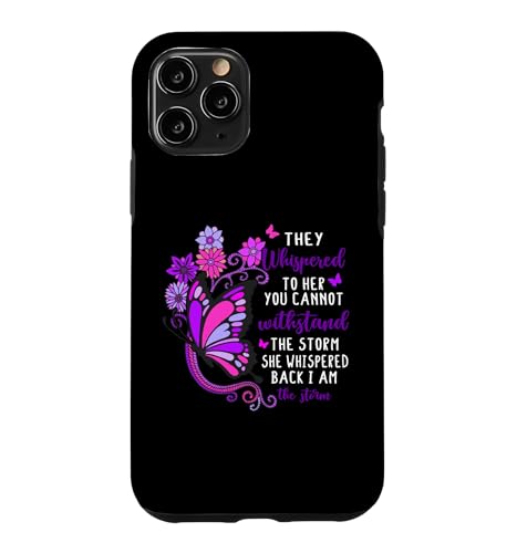 They Whispered You Cannot Withstand Storm Women Im the Storm �X�}�z�P�[�X iPhone 11 Pro �p