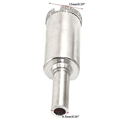 TA-VIGOR 2Pcs 15mm Diamond Drill Bit Hole Saw, Hollow Core Drill Bit Hole Saw - Image 2