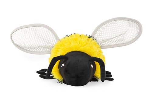 IKEA Plüschtier SKOGSDUVA Stofftier-Hummel schwarz-gelb in 21 cm, 8 cm oder als Set - maschinenwaschbar (21 cm + 8 cm)