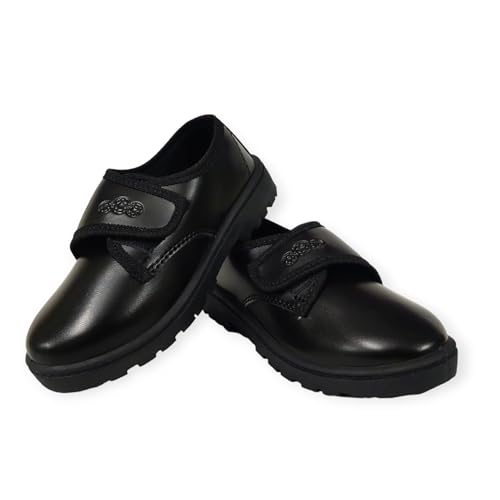 Image of Coolz Boys Black Formal Uniform School Shoes Derby (V)