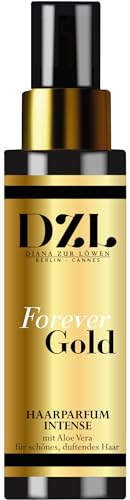DZL - Parfum Cheveux 100ml - Forever Gold – Parfum Cheveux Femme - Notes Chaudes & Dorées – Sillage Intense & Élégant - Made in France