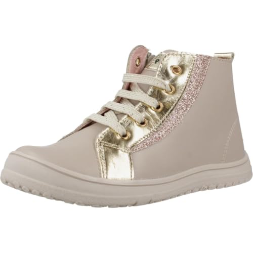 Pablosky 436035p baskets roses en cuir souple pour enfant