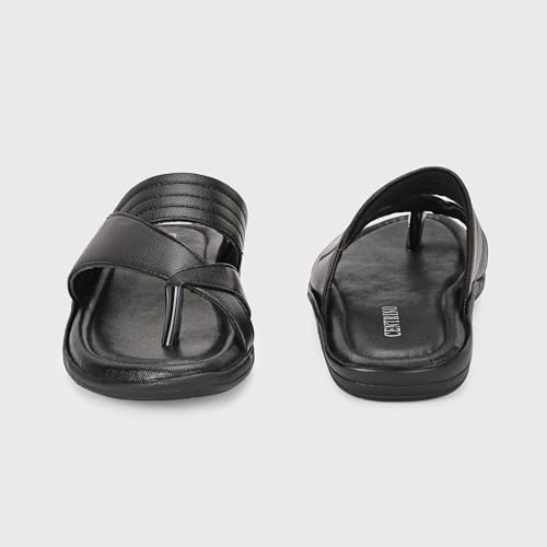 Image of Centrino Sandal for Men | Grip Insole for Stability | Modern Look with Straps | Comfortable Footwear (9771)