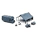 Outland Models Railroad Scenery Structure RV Park Camsite Set with People1:87 HO Scale