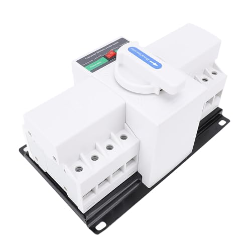 Commutateur de transfert automatique 63A 400V double puissance en PC ignifuge