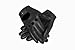 MGGMOKAY Mens Unlined Leather Driving Gloves Touchscreen,Black,Large