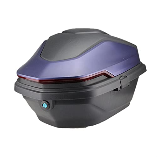 Top Case Moto Touring avec Réflecteur de Nuit et Dossier Ergonomique