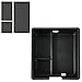 AUTOXBERT Armrest Center Console Storage Box for Toyota Land Cruiser Prado 120 2004-2009 LC120 Accessories Lexues GX470 Organizer Tray (Not Fits for Cool Box)