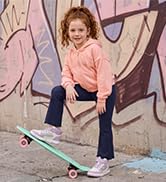 Image of Baby Toddler Girl Flare Pants 4 Pack Girls Ribbed Cotton Leggings | Soft & Stretch,Wide Leg,Comfy Elastic Waistband,Pull-On Style,Solid Color,Ruffle Bell Bottom Pants,Casual Fall Winter Clothes