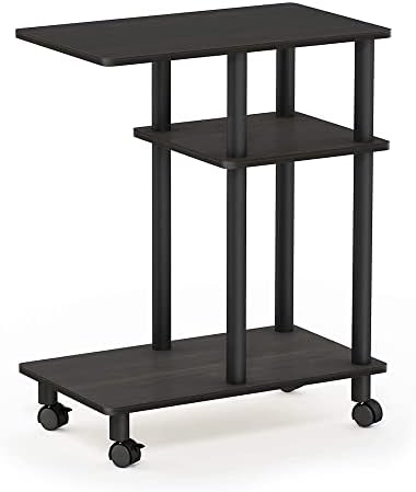 Furinno Side Tables, Wood, Espresso/Black, one size