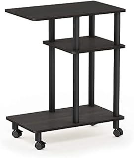 Furinno Side Tables, Wood, Espresso/Black, one size