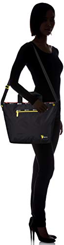Bolso tote LeSportsac EXP Zip Easy Carry 3493 - Negro miniatura 2