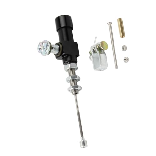 Frein et embrayage hydraulique court moto motocross noir maître-cylindre