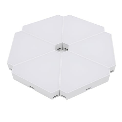 Luces de pared LED modulares para eliminar la luz aburrida en tu dormitorio con control app 5