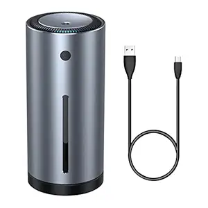 Trendy Retail Car Humidifier Moisturizer Silent Air Atomizer Aromatherapy 300ML Space Gray